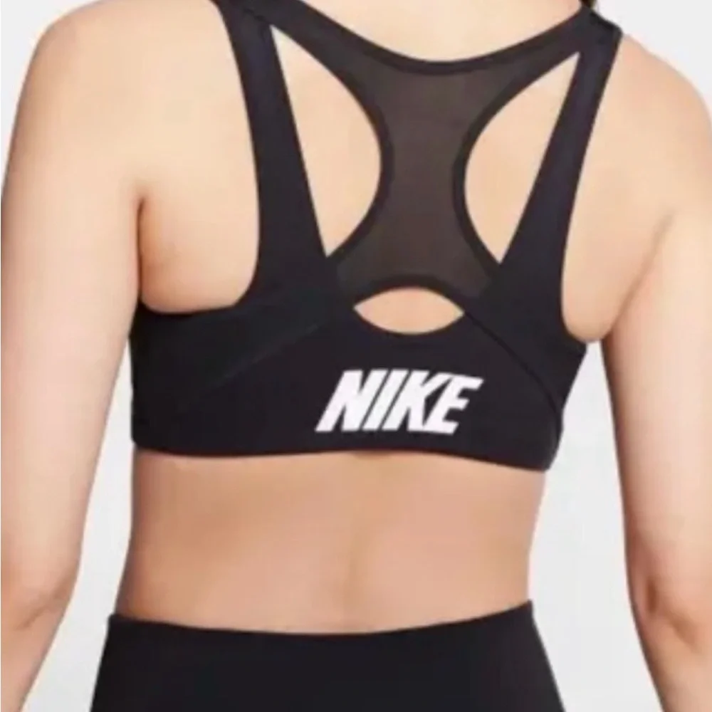 Nike Women’s Training Zip Up Sports Bra - Picture 2 of 4
